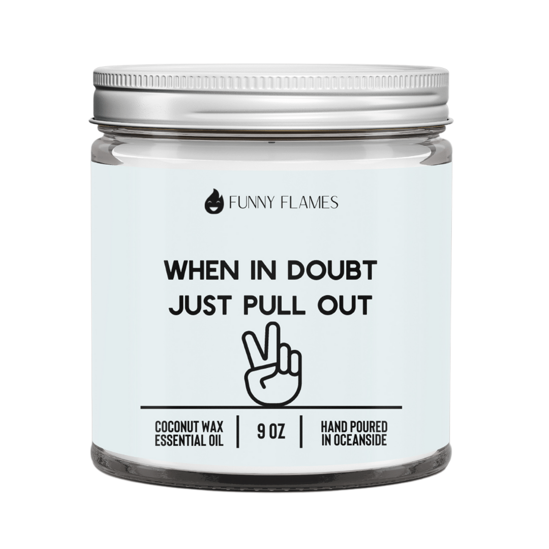 When In Doubt Just Pull Out - Funny Flames