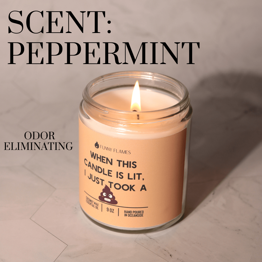 When This Candle Is Lit, I Just Took A Sh*t (PG) - Funny Flames