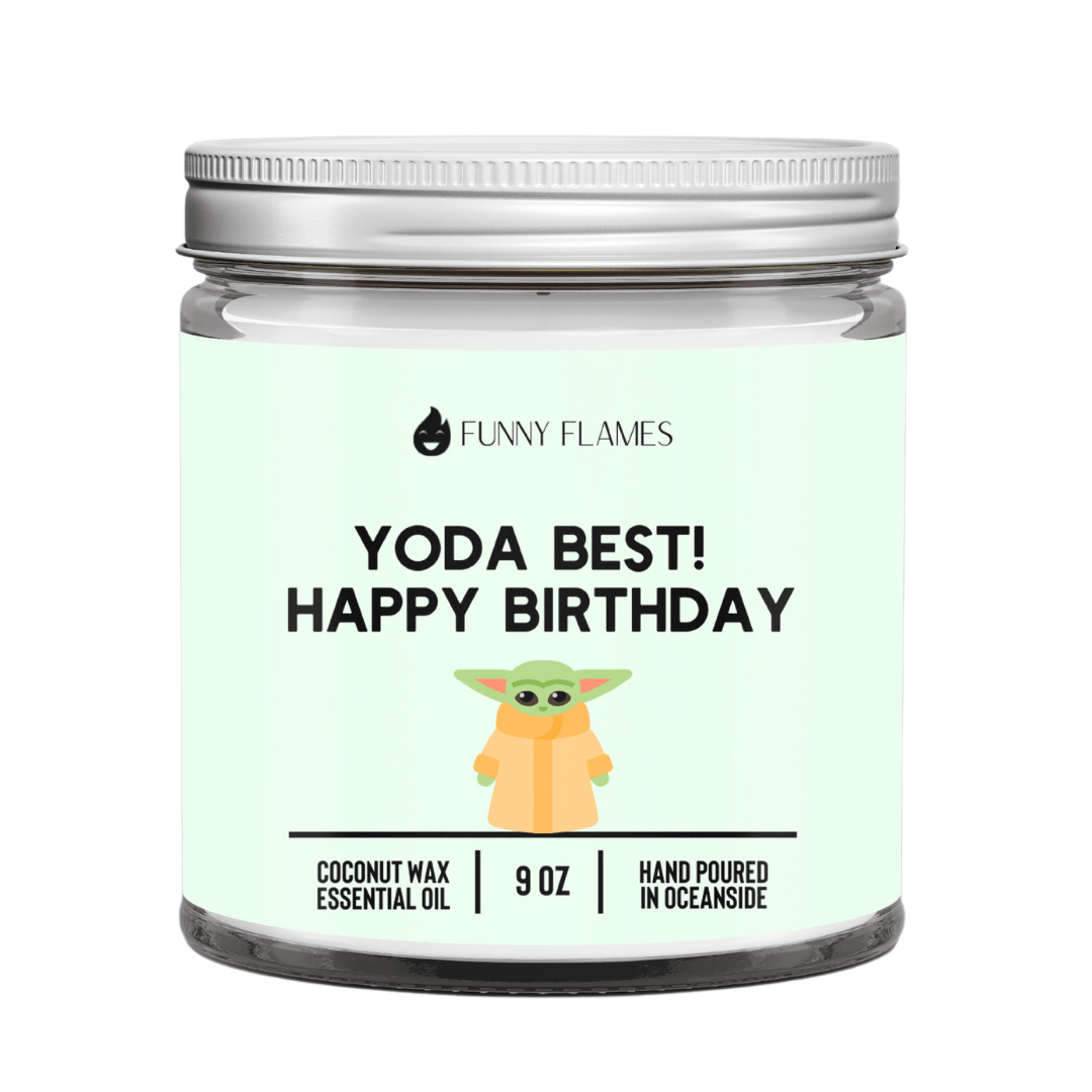 Yoda Best! Happy Birthday - Funny Flames