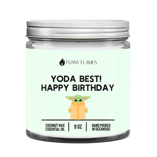 Yoda Best! Happy Birthday - Funny Flames