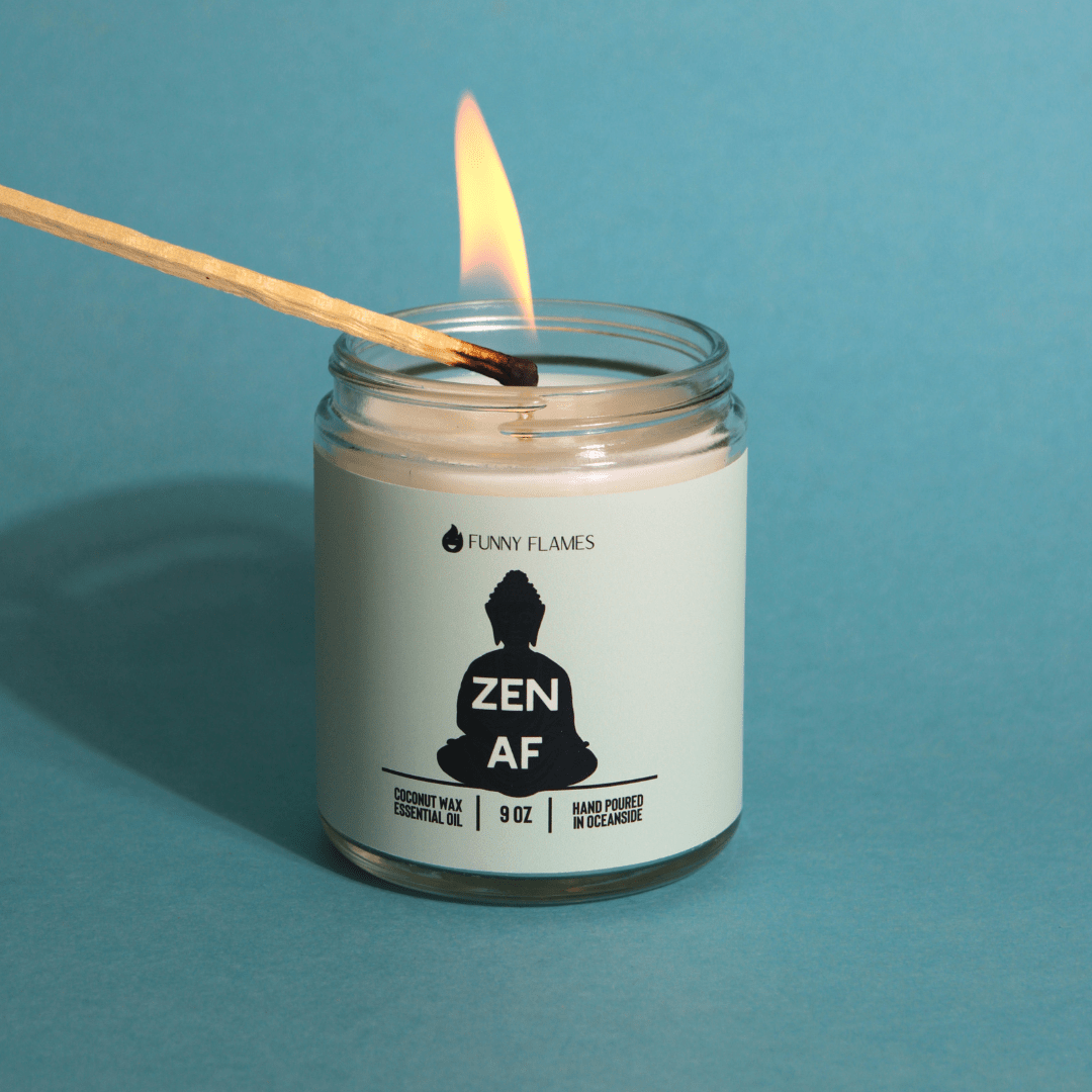 Zen Af (green) - Funny Flames